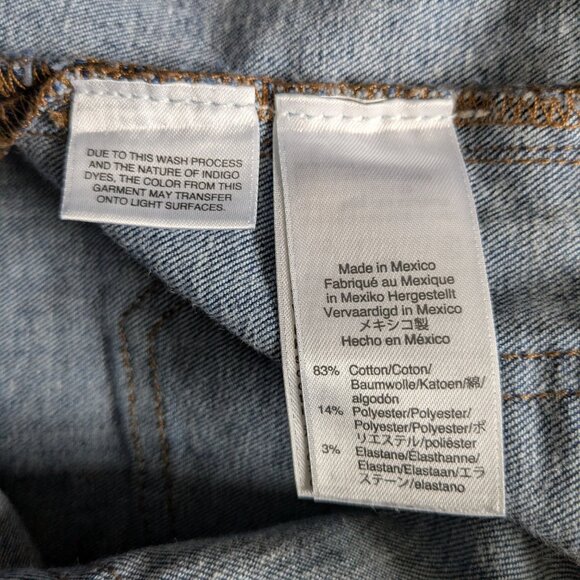 Point Sur Jeans Women's Size 27 Blue 10" Demi-Boot Cropped Button-Fly Raw Hem - Picture 16 of 16